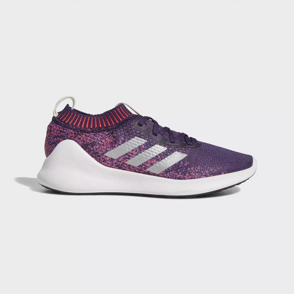 Adidas Purebounce+ Tenis Para Correr Morados Para Mujer (MX-23671)